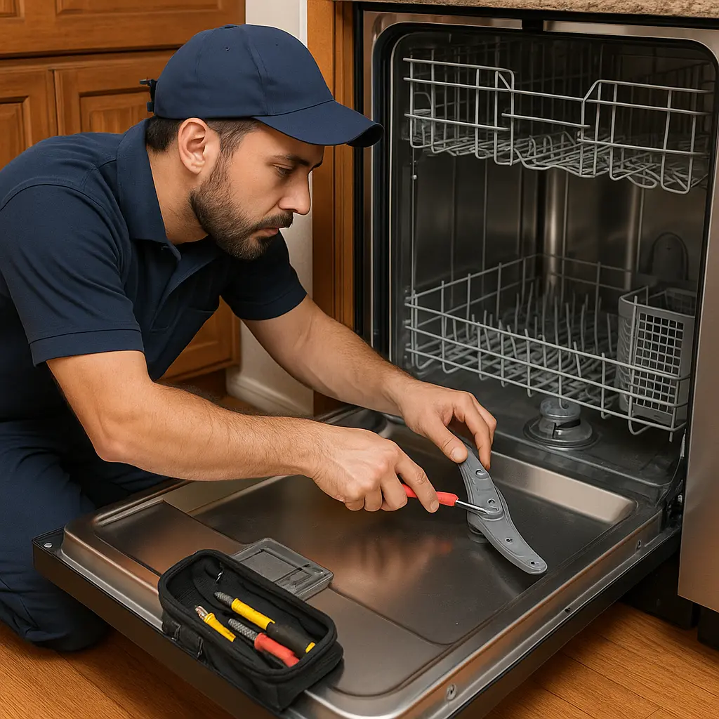 تعمیر سریع و با ضمانت ظرفشویی جنرال الکتریک با تعمیرکار مجاز