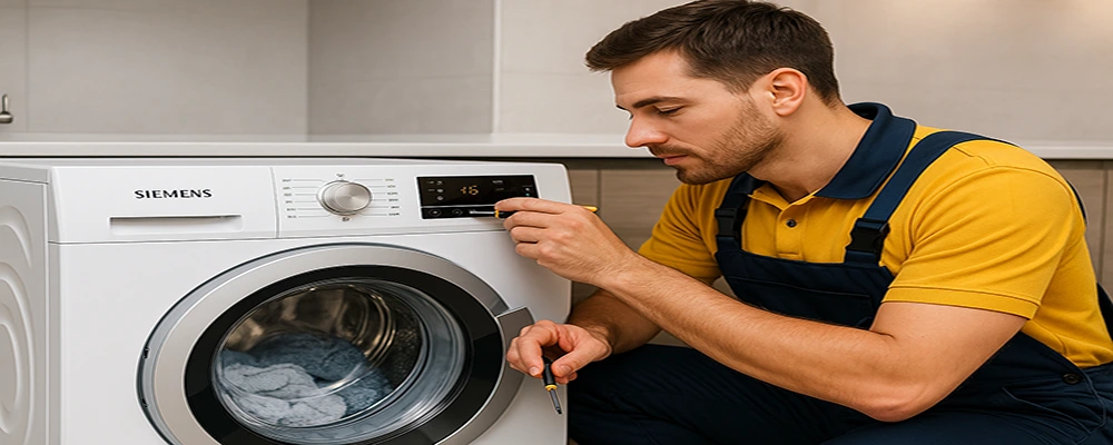 چرا تعمیر ماشین لباسشویی زیمنس باید توسط تعمیرکار متخصص انجام شود؟